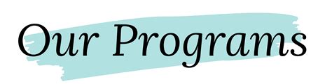 Our Program .